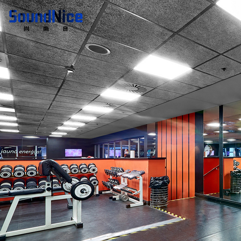 Wood wool acoustic panel