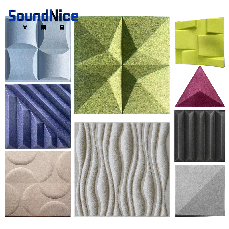 3D PET acoustic panel  new