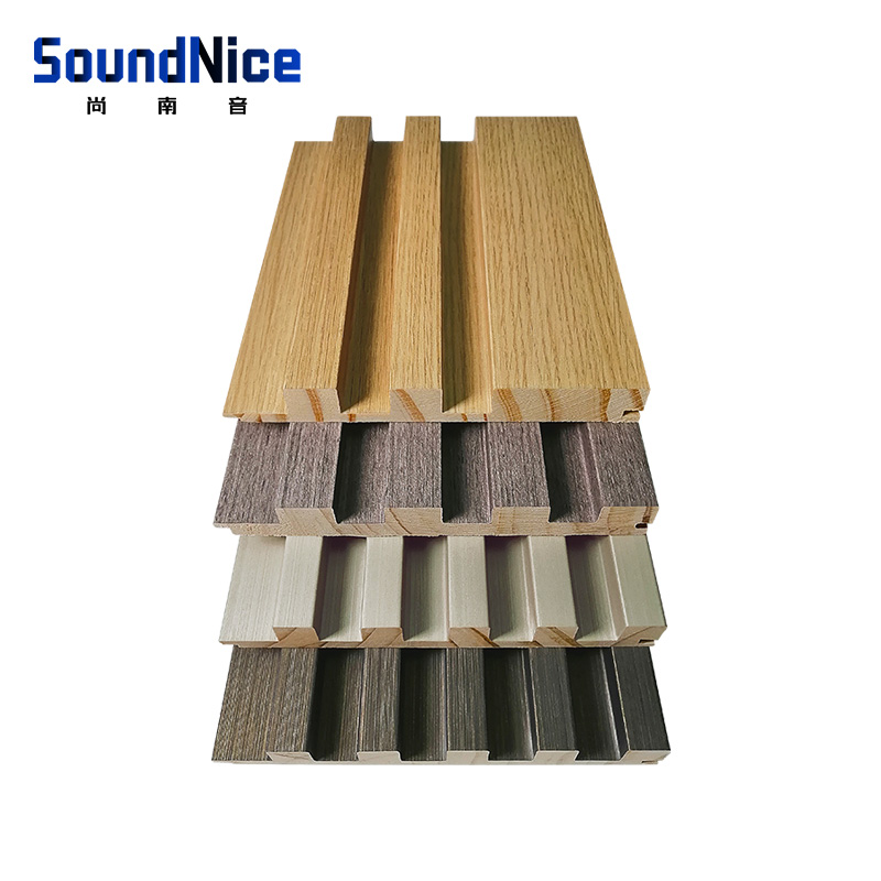 Solid Wooden Grating Wall Panel
