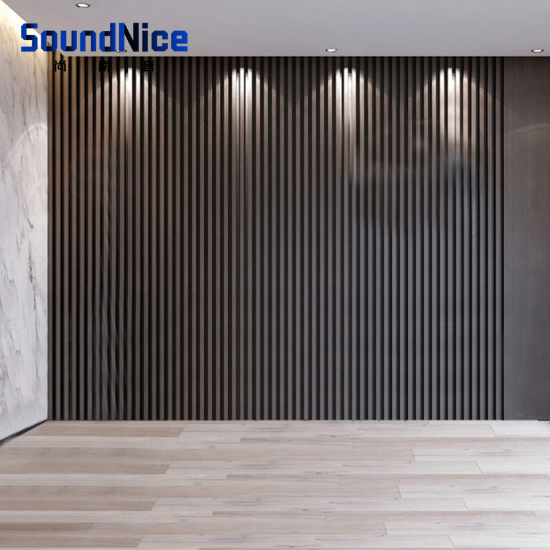 Solid Wooden Grating Wall Panel