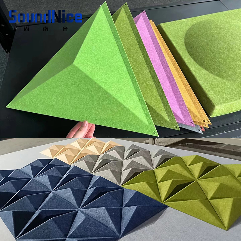 3D PET acoustic panel  new