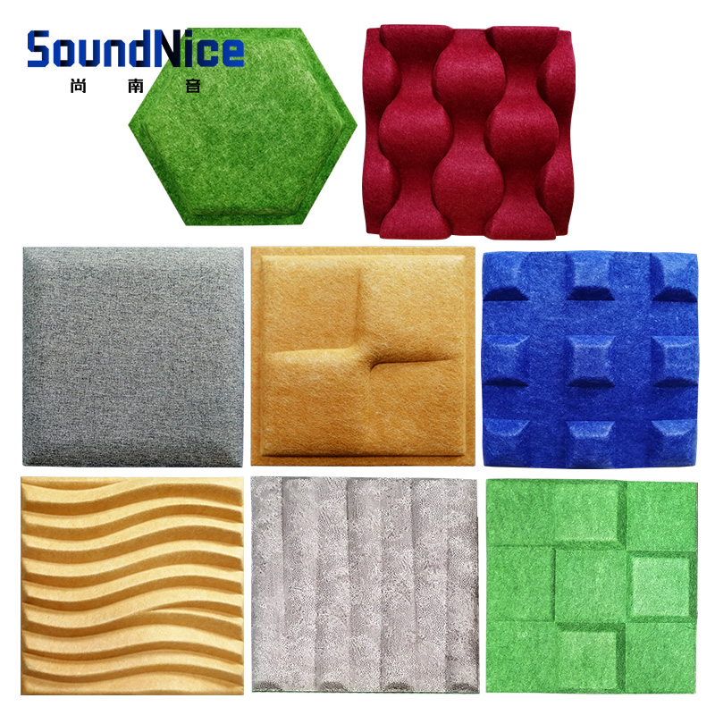 3D PET Acoustic Panels