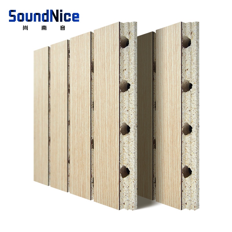 Wooden Grooved Acoustic Panel