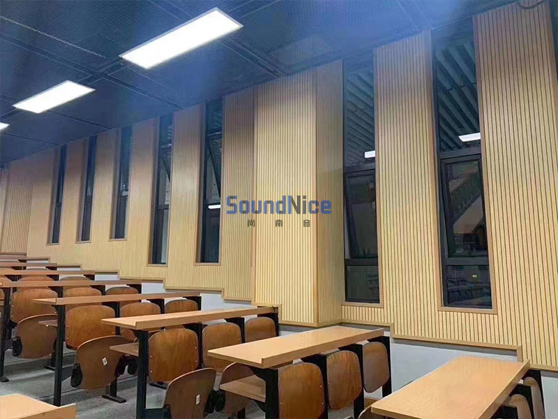 grooved  acoustic panels