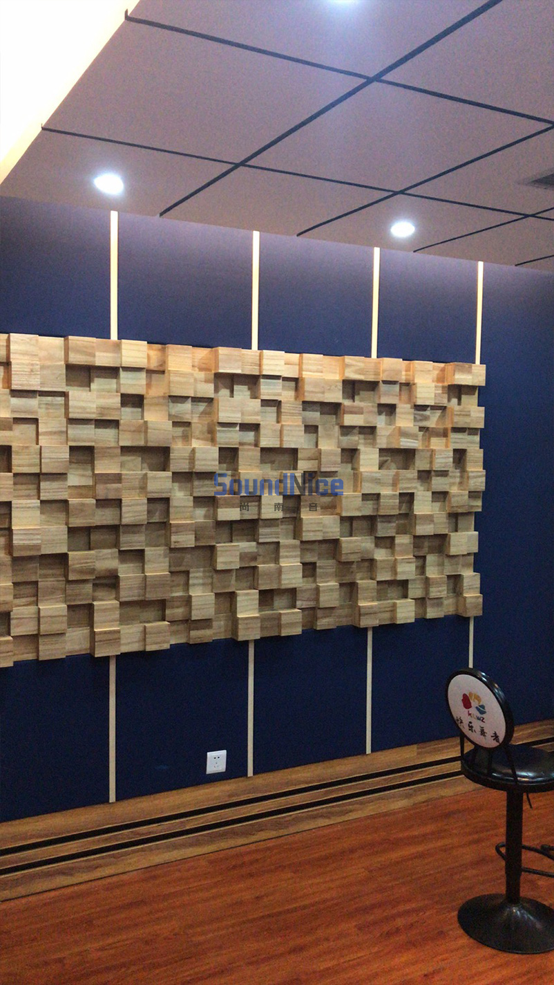 lame-retardant PET acoustic panels