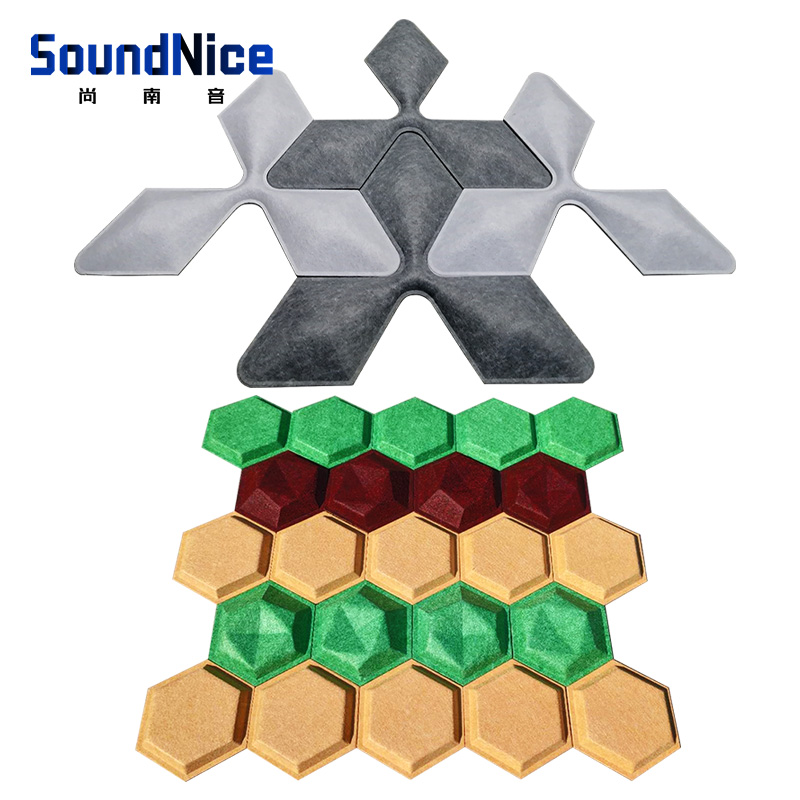 3D PET acoustic panel