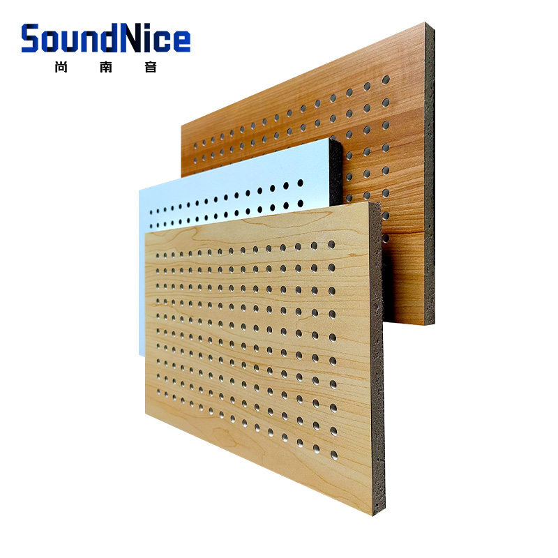 timber perforated acoustic panel systems