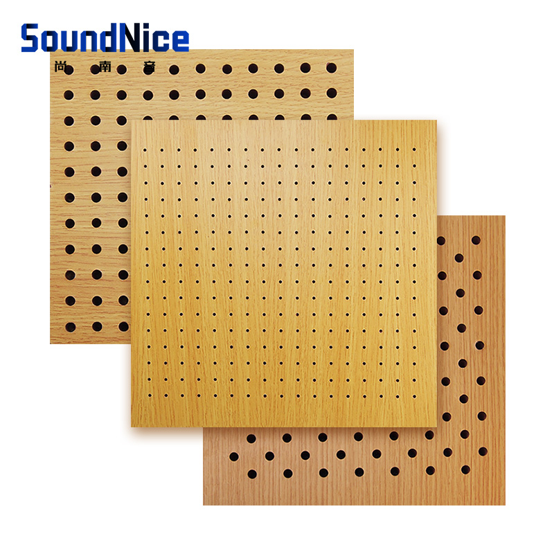 Perforated Wooden Acoustic Panels