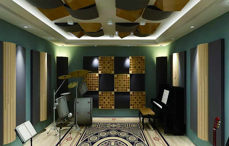 Wooden Acoustic Diffuser Panels