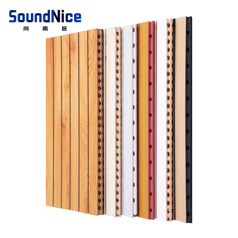 grooved acoustic panels