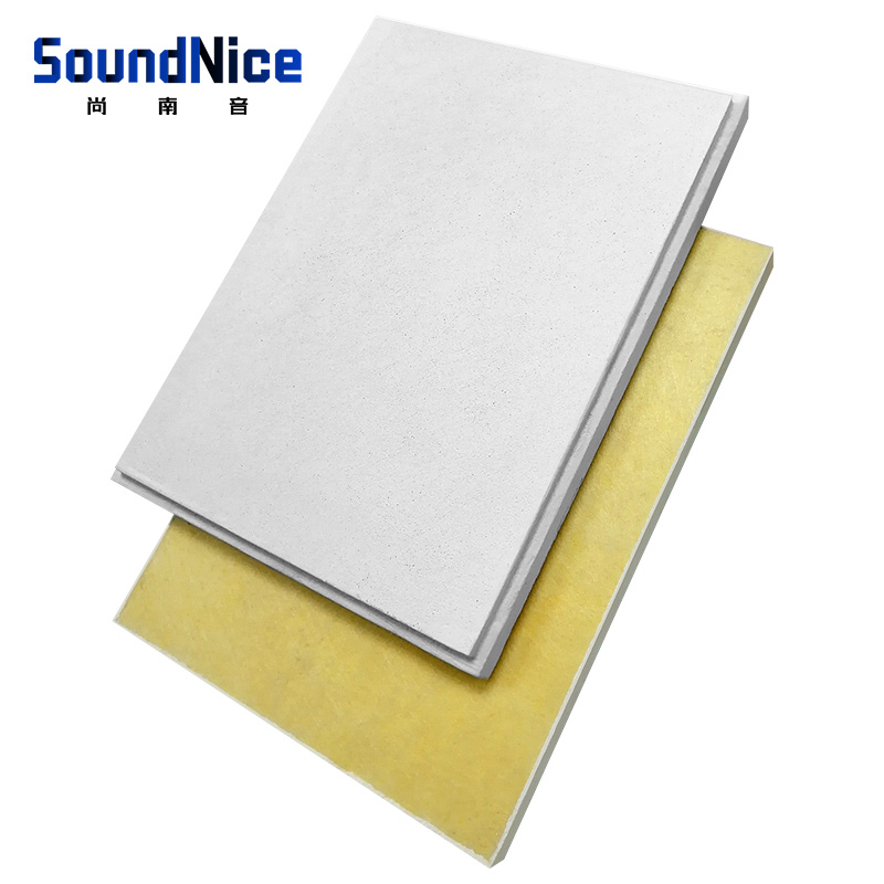 Mineral fiber acoustic panel