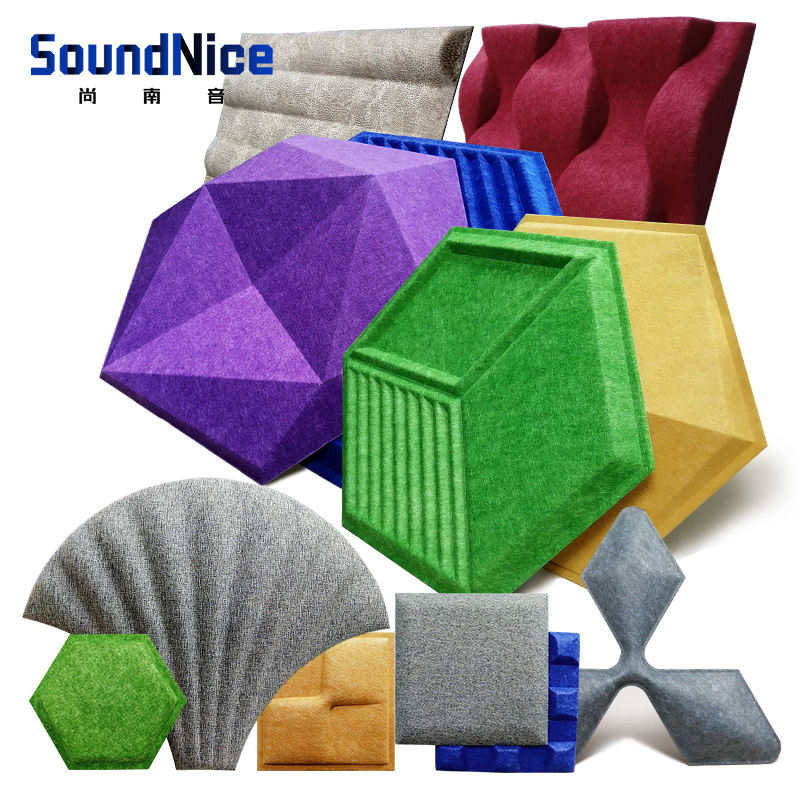 3D PET acoustic panel