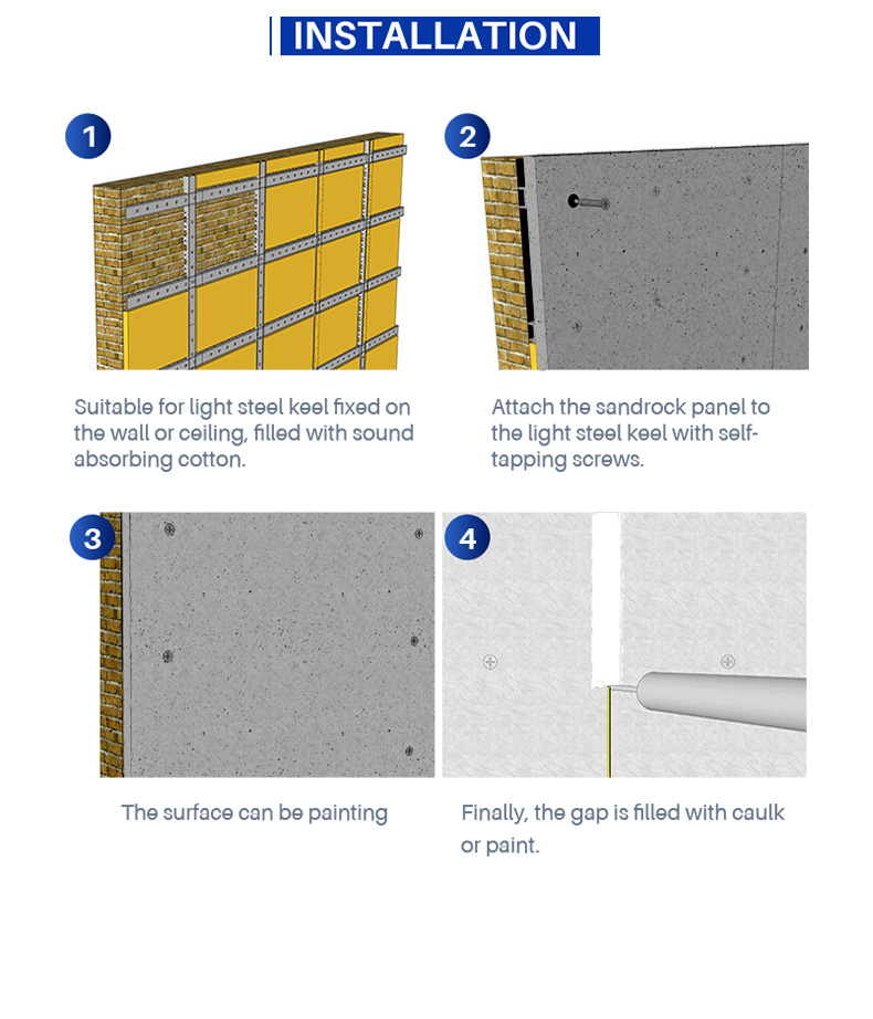 sound insulation ceiling panels