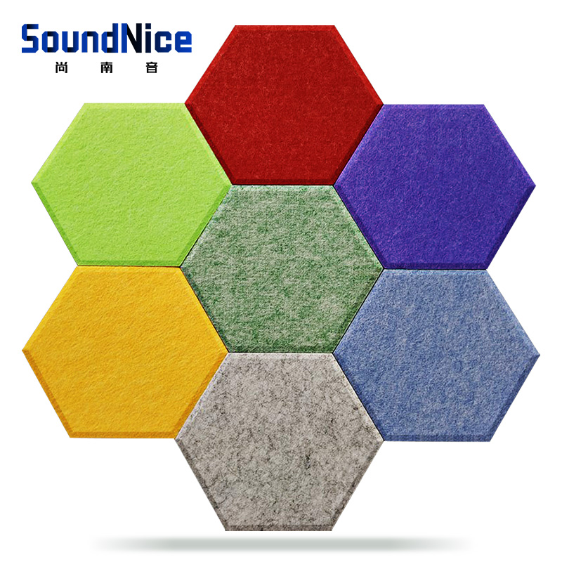 Hexagon Polyester Acoustic Panel