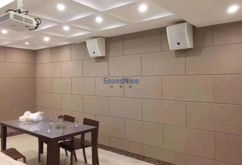 Install PET  acoustic panels  Home Theater