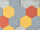 Hexagon Polyester Acoustic Panel 
