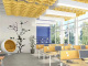 Ceiling polyester acoustic panels