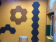 Hexagon Polyester Acoustic Panel 