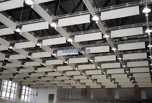 Stadium flat space Sound absorber