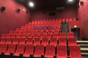 Cinema Red Style ​​​​​​​Fabric acoustic panel