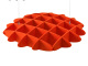 Ceiling polyester acoustic panels